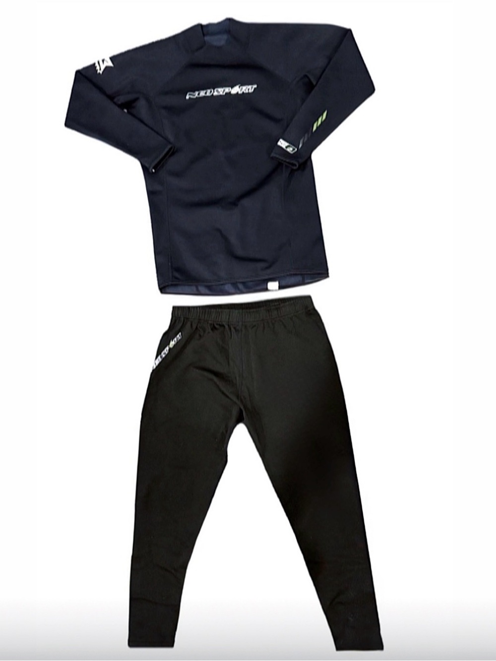 NeoSport XSPAN Neoprene Wetsuit Set Black Top & Pants